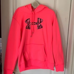 Under armour Sweater / Neon Pink